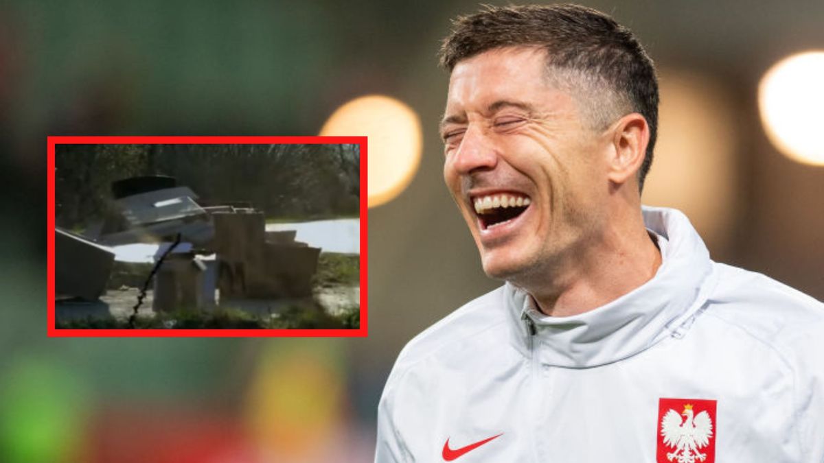 Robert Lewandowski zadrwił z tragicznej sceny