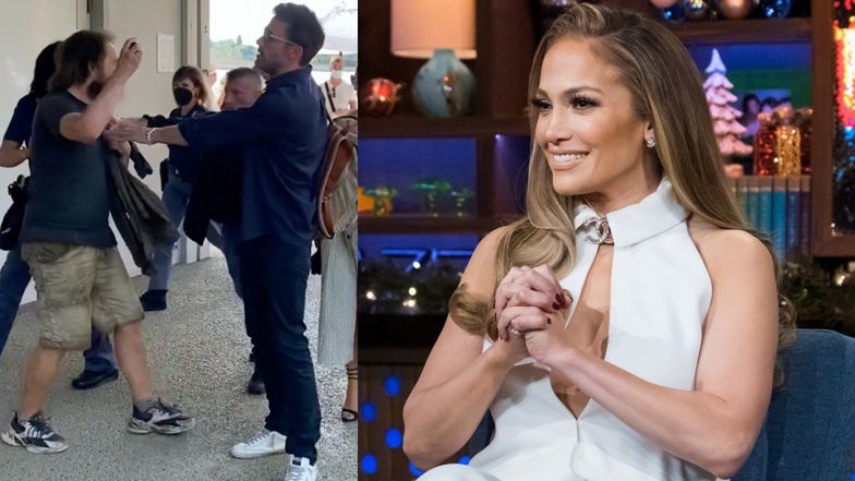 Rycerski Ben Affleck BRONI Jennifer Lopez przed natarczywym fanem! (ZDJĘCIA)