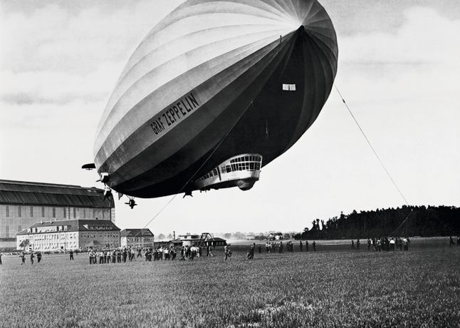 Historyczne lądowania Graf Zeppelin