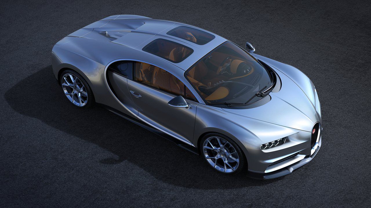 Bugatti Chiron ze szklanym dachem od sierpnia