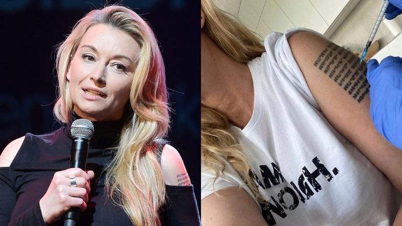 Martyna Wojciechowska zaszczepiła się na koronawirusa