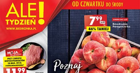Biedronka nowa gazetka 30.06-6.07. Promocje Biedronka od czwartku 30 czerwca