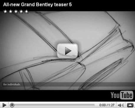Teaser nr 5 odsłania więcej Bentleya Grand
