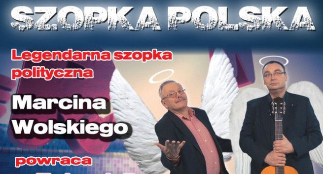 Szopka noworoczna Marcina Wolskiego w TV Republika