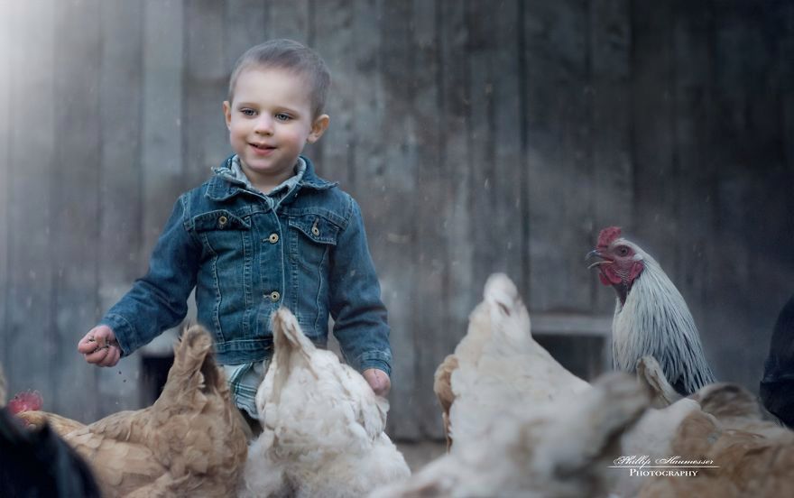 Żona kupiła mężowi aparat, by fotografował ich dzieci. Efekt przerósł jej oczekiwania 14