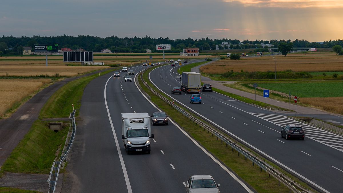 Ruch na drodze ekspresowej