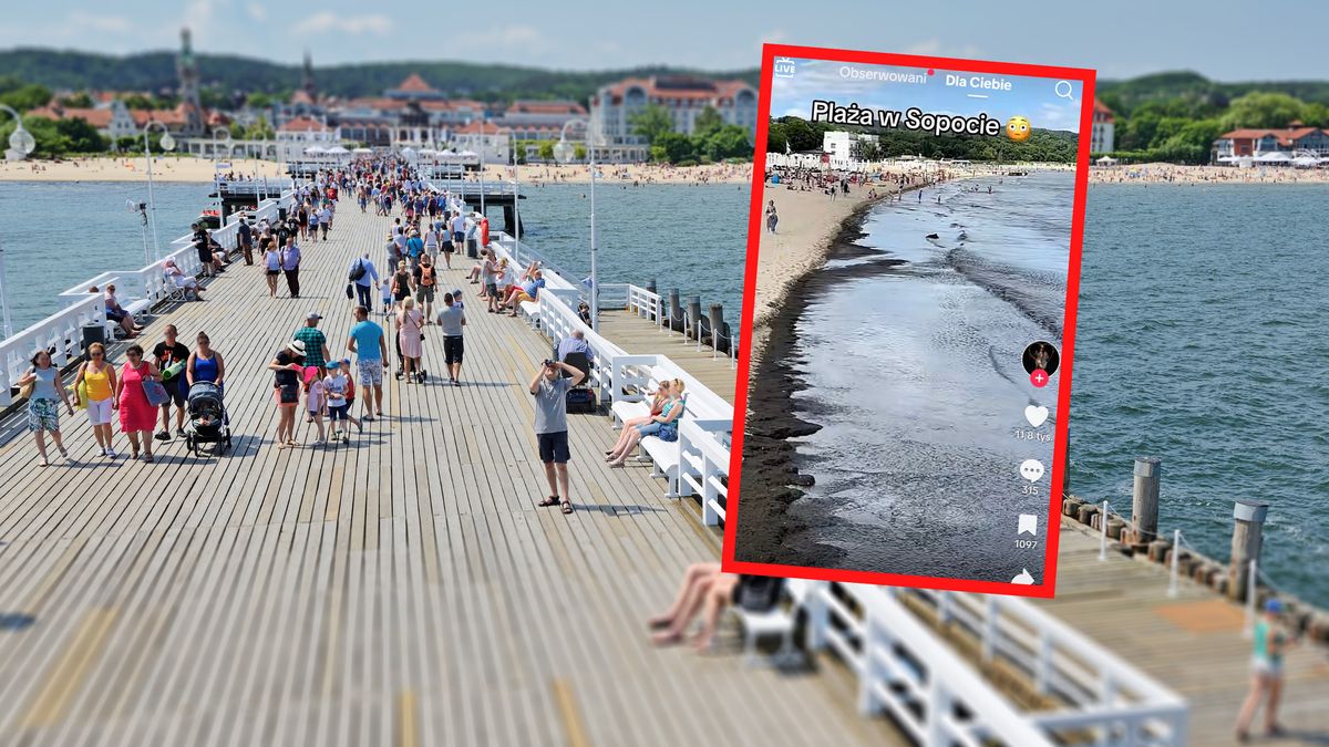 Pokazali, co dzieje się w Sopocie