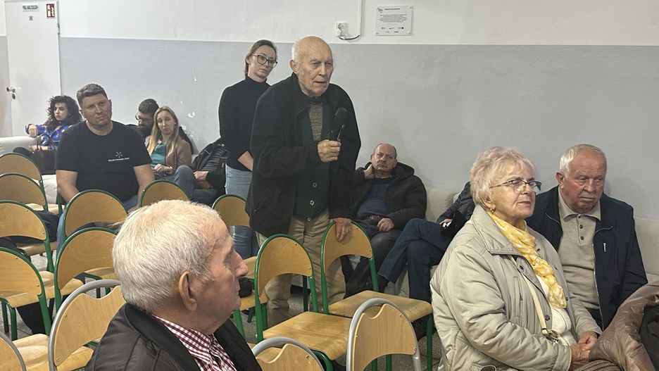 Z mieszkańcami osiedla Mniszek spotkał się prezydent Grudziądza