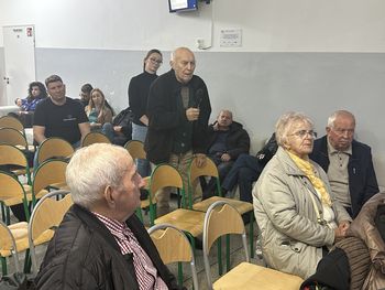 Grudziądz: O "kopciuchach" i kolejnych ulicach do remontu rozmawiali mieszkańcy Mniszka z prezydentem miasta