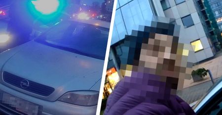 Wpadł przez niezapięte pasy. Kierowca nie przewidział jednego