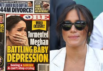 Tabloid twierdzi, że Meghan Markle cierpi na depresję poporodową! "Przytyła 16 kilogramów"