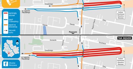 Południowa Obwodnica Warszawy. Duże zmiany przy Puławskiej