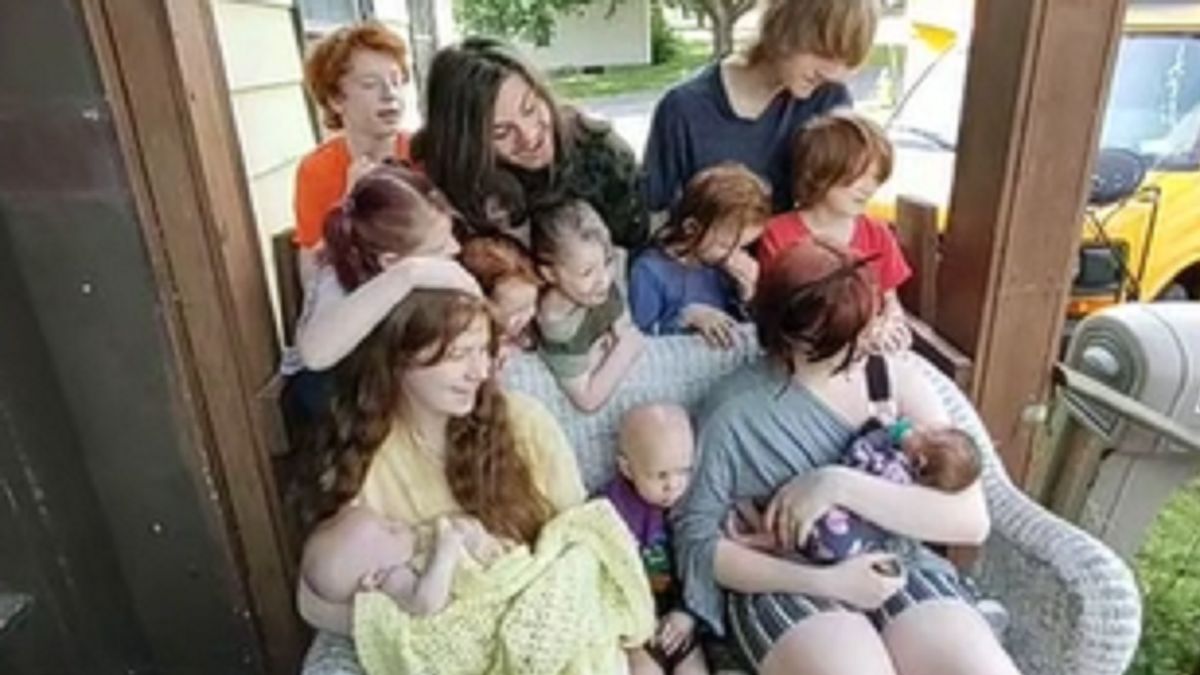 Kobieta ma 12 dzieci.