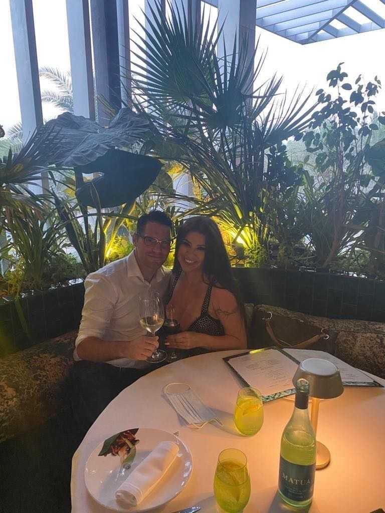 Iwona Węgrowska na wakacjach w Dubaju