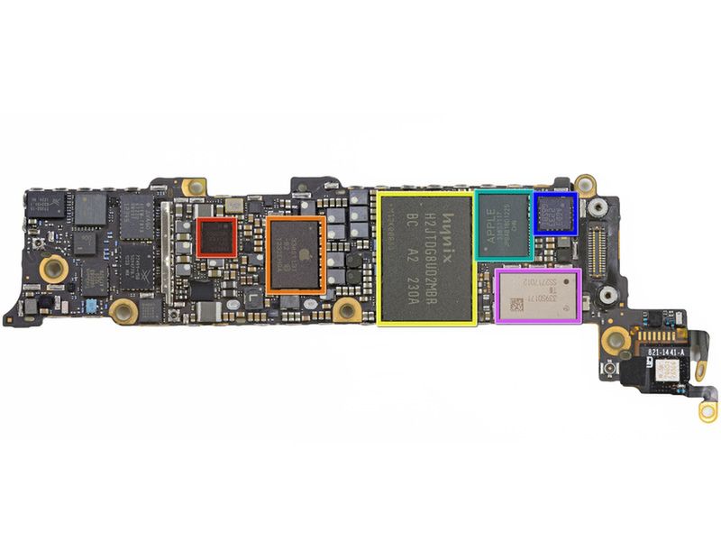 Płyta główna (fot. ifixit.com)