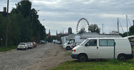 Burza o dziki kemping w centrum Gdańska. "Komu mielibyśmy przeszkadzać?"