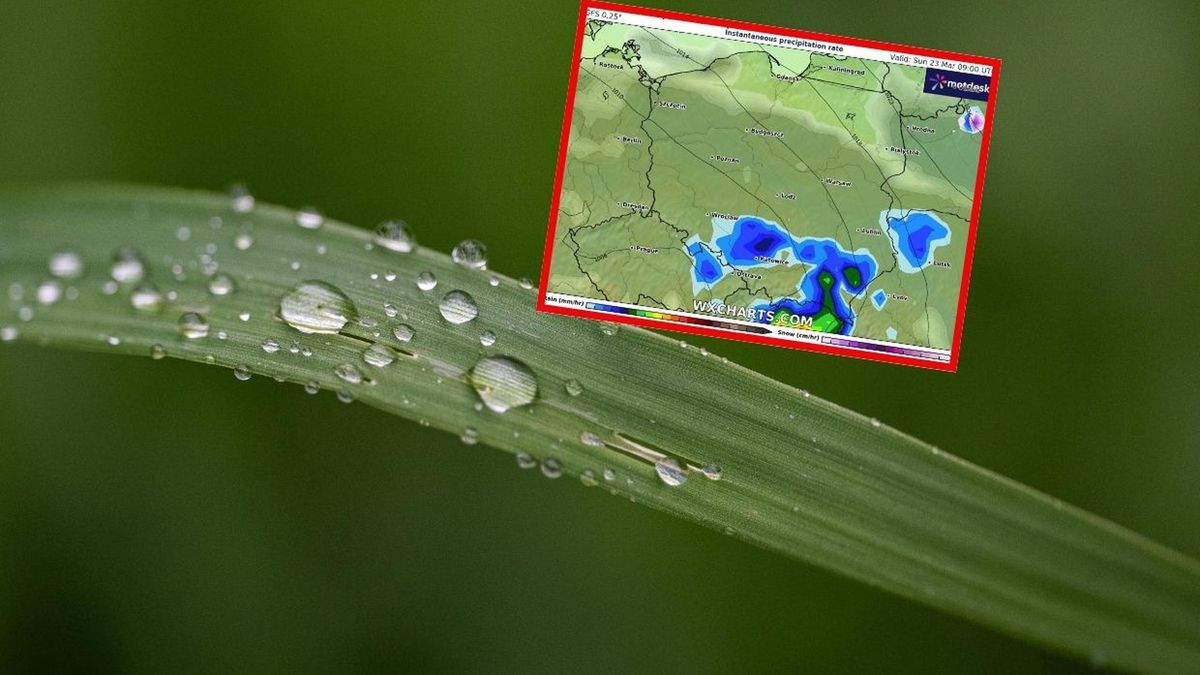 Nadciągają deszczowe chmury. Padać zacznie już w sobotę w nocy