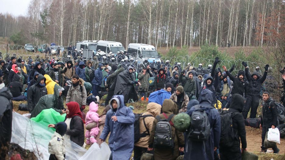 Uchodźcy na granicy polsko-białoruskiej