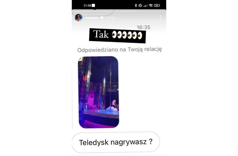 Fagata o nagrywaniu teledysku