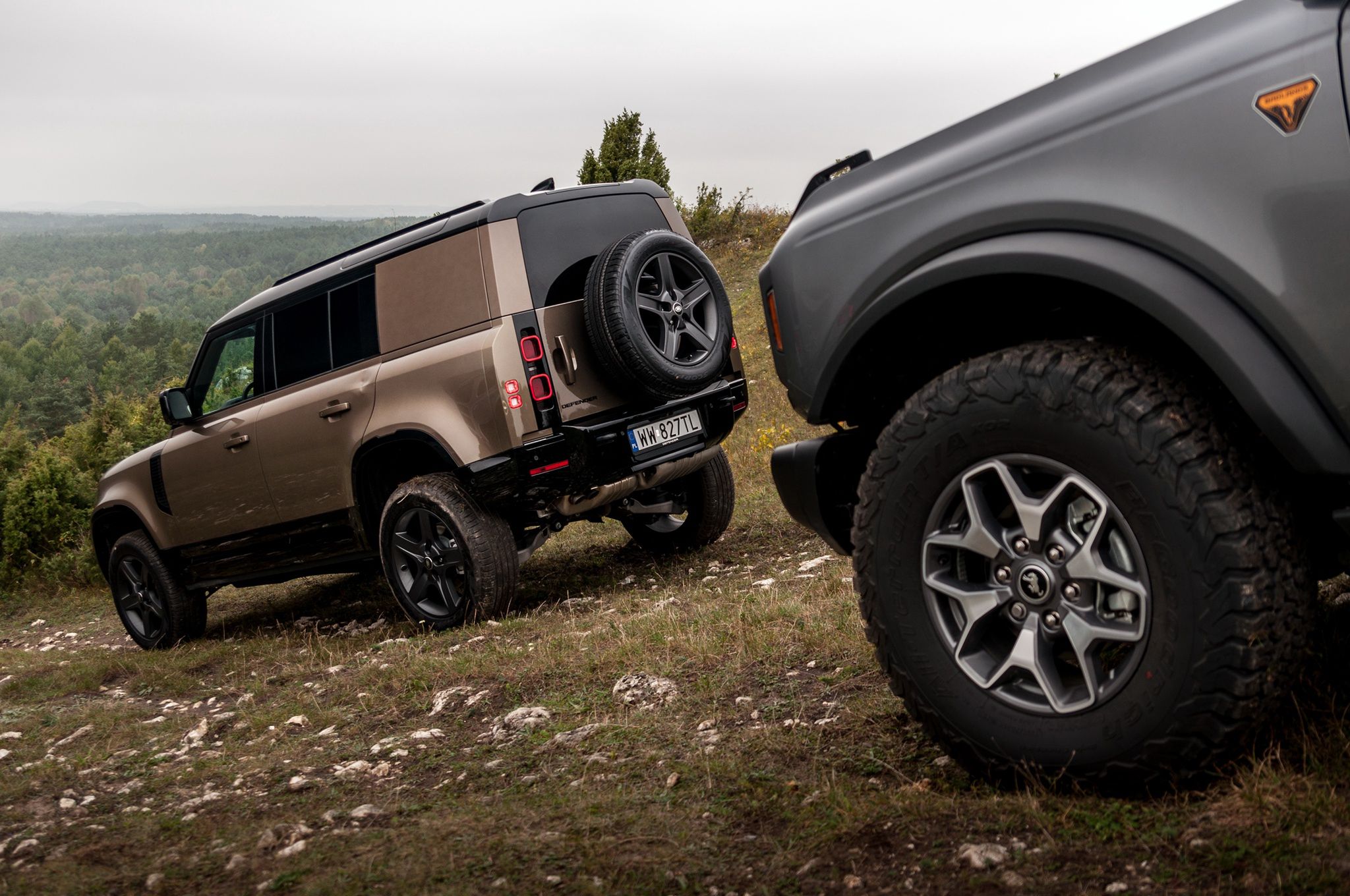 Defender, Bronco, Wrangler