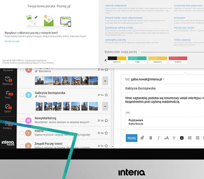 Interia udostępnia wszystkim nową wersję poczty mailowej