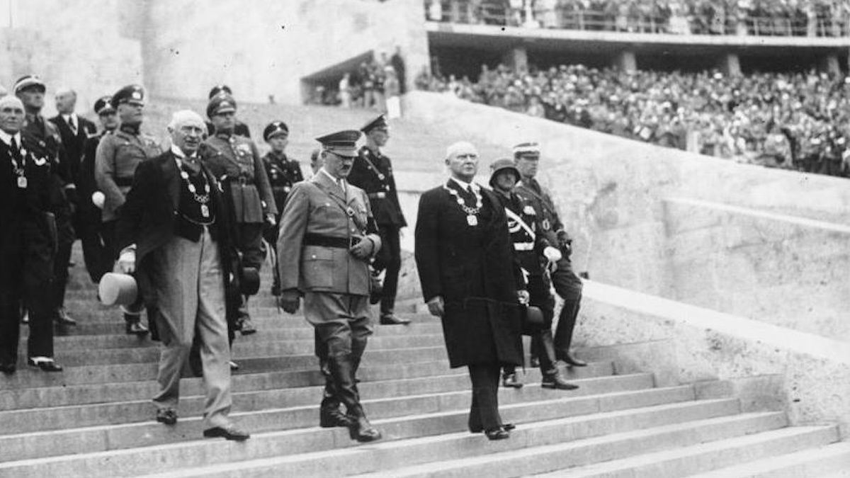 Ceremonia otwarcia Letnich Igrzysk Olimpijskich w 1936 r.