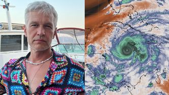 Michał Żebrowski o sytuacji na Jamajce tuż przed uderzeniem HURAGANU: "Oszczędzamy baterie i siedzimy w jednym pokoju"