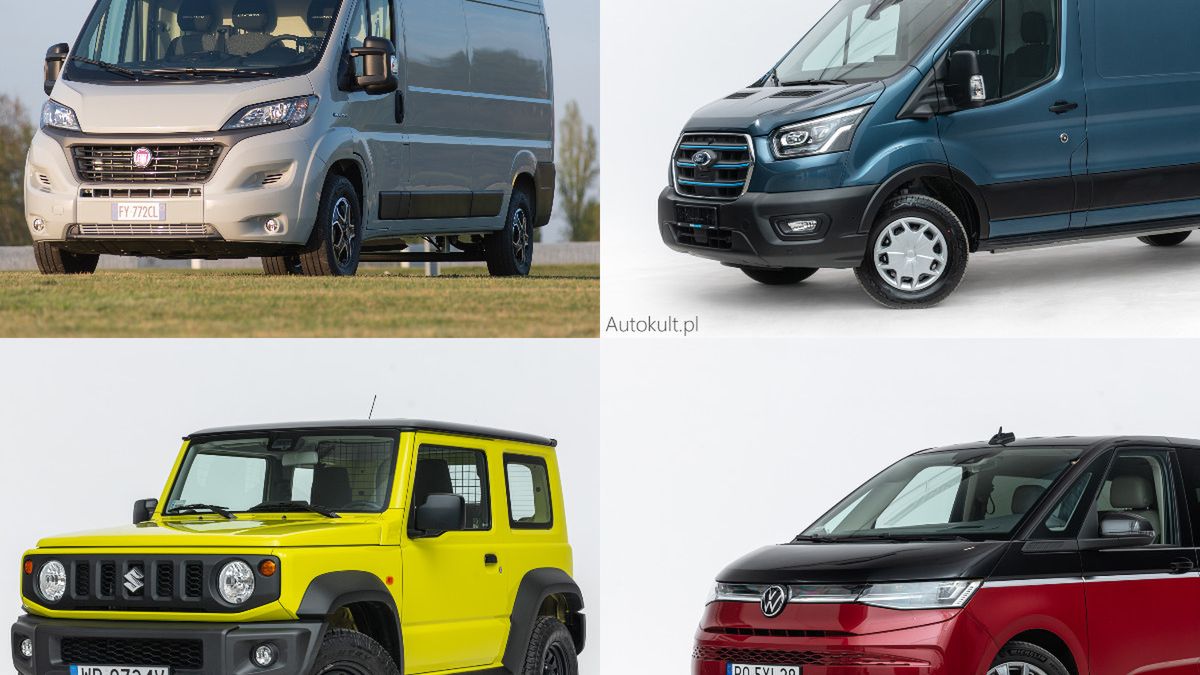 Kandydaci na Użytkowy Samochód Roku Wirtualnej Polski 2022