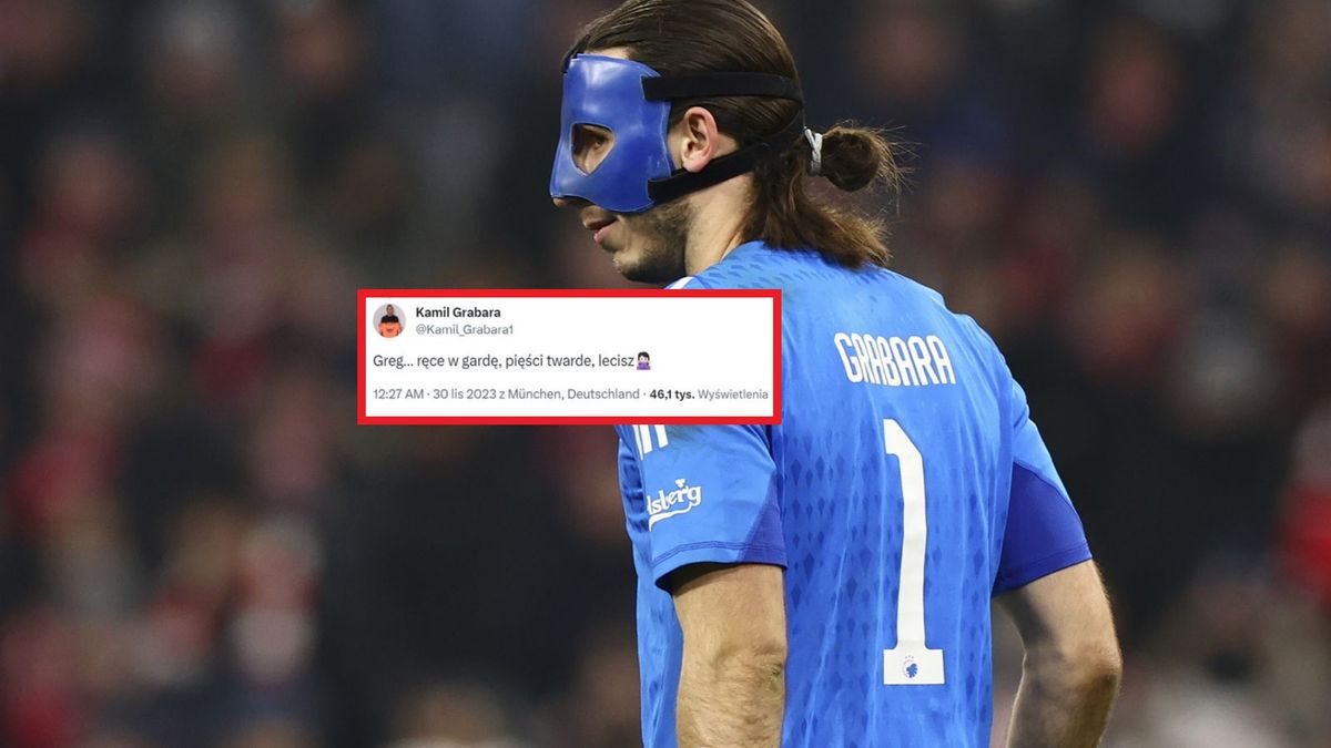 Kamil Grabara napisał komentarz pod wpisem "Grega"