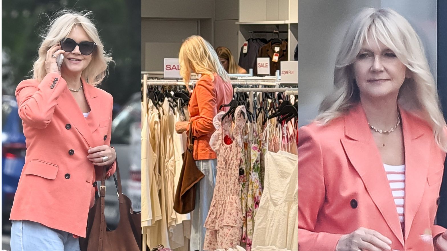 Grażyna Torbicka na shoppingu