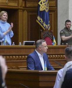 Reakcja Rosji na przemówienie Andrzeja Dudy? Atak rakietowy w Kijowie