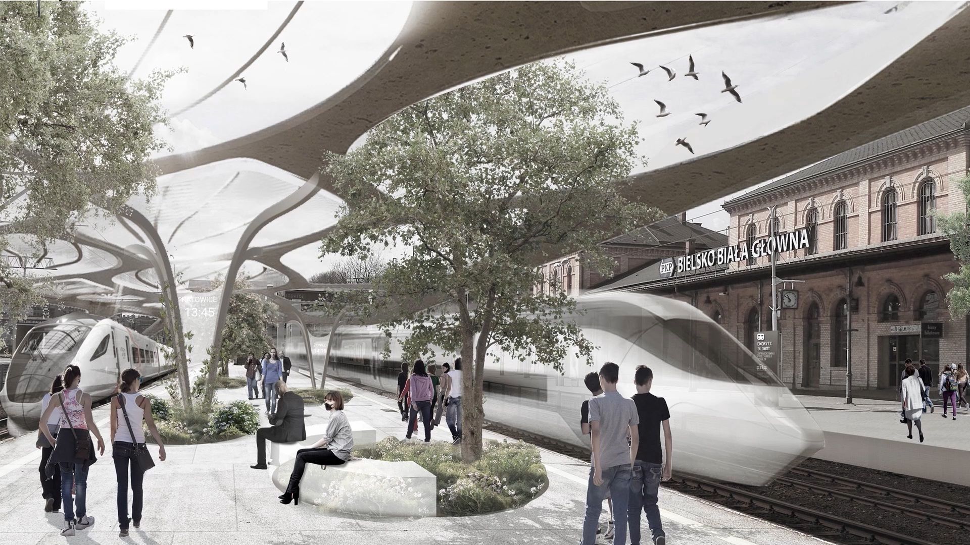 Bielsko-Biała. Konkurs na projekt centrum przesiadkowego rozstrzygnięty. Nie było pierwszej nagrody