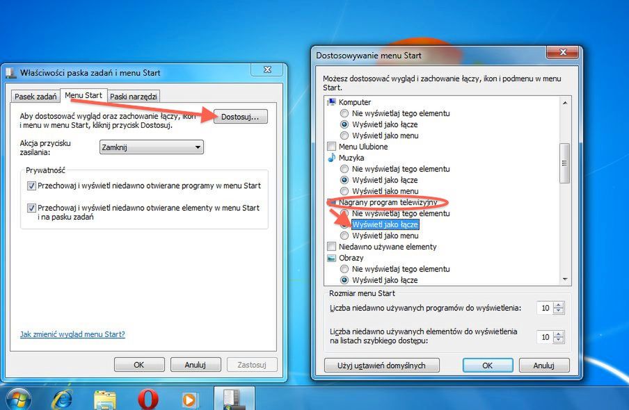 Jak dodać przycisk "Mój DropBox" w menu Start Windows 7? 2