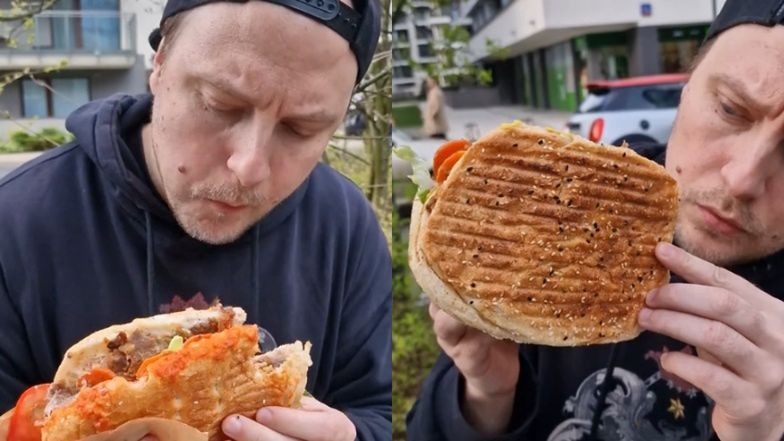 Mr Kryha przetestował kebaba od Chajzera. Dzieli się wrażeniami