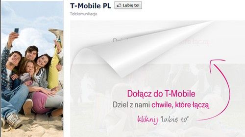 Polski T-Mobile wkroczył na Facebooka 1