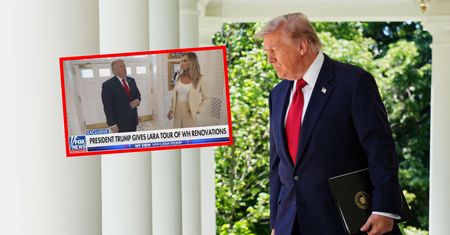 Wspólne zdjęcie Putina z Trumpem. Wisi w Białym Domu