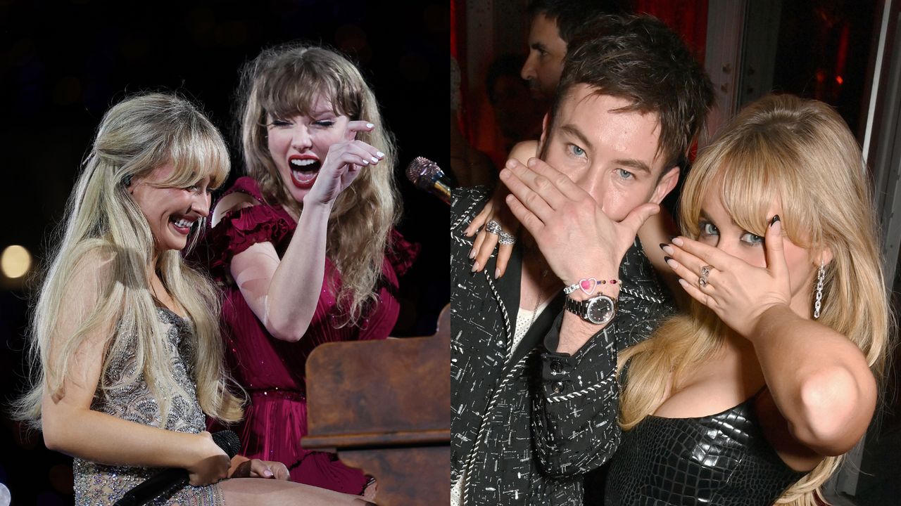 From Disney to Stardom, Sabrina Carpenter shines alongside Swift and Keoghan