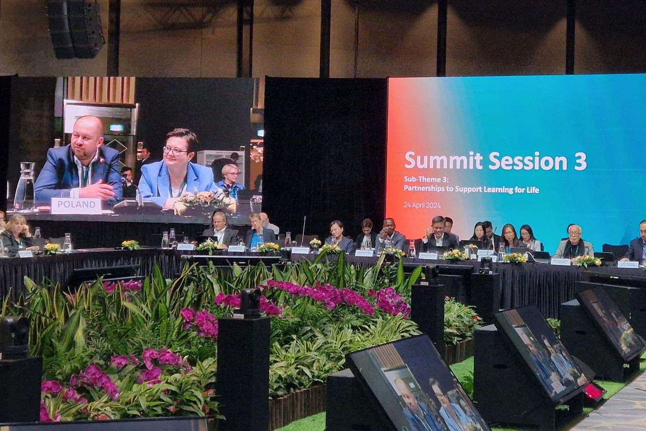 W wydarzeniu wzięła udział sekretarz stanu Katarzyna Lubnauer