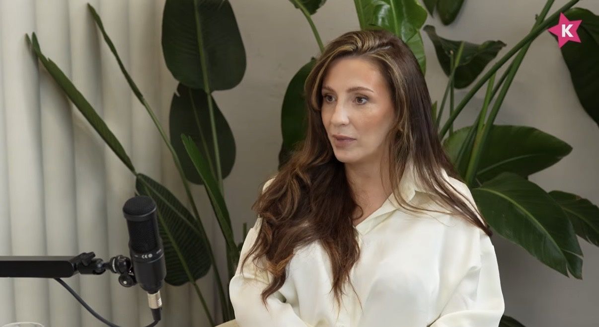 Dominika Serowska podczas rozmowy 