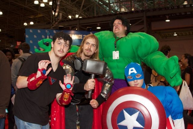 Niezwykłe przebrania uczestników konwentu Comic-Con 2011 6