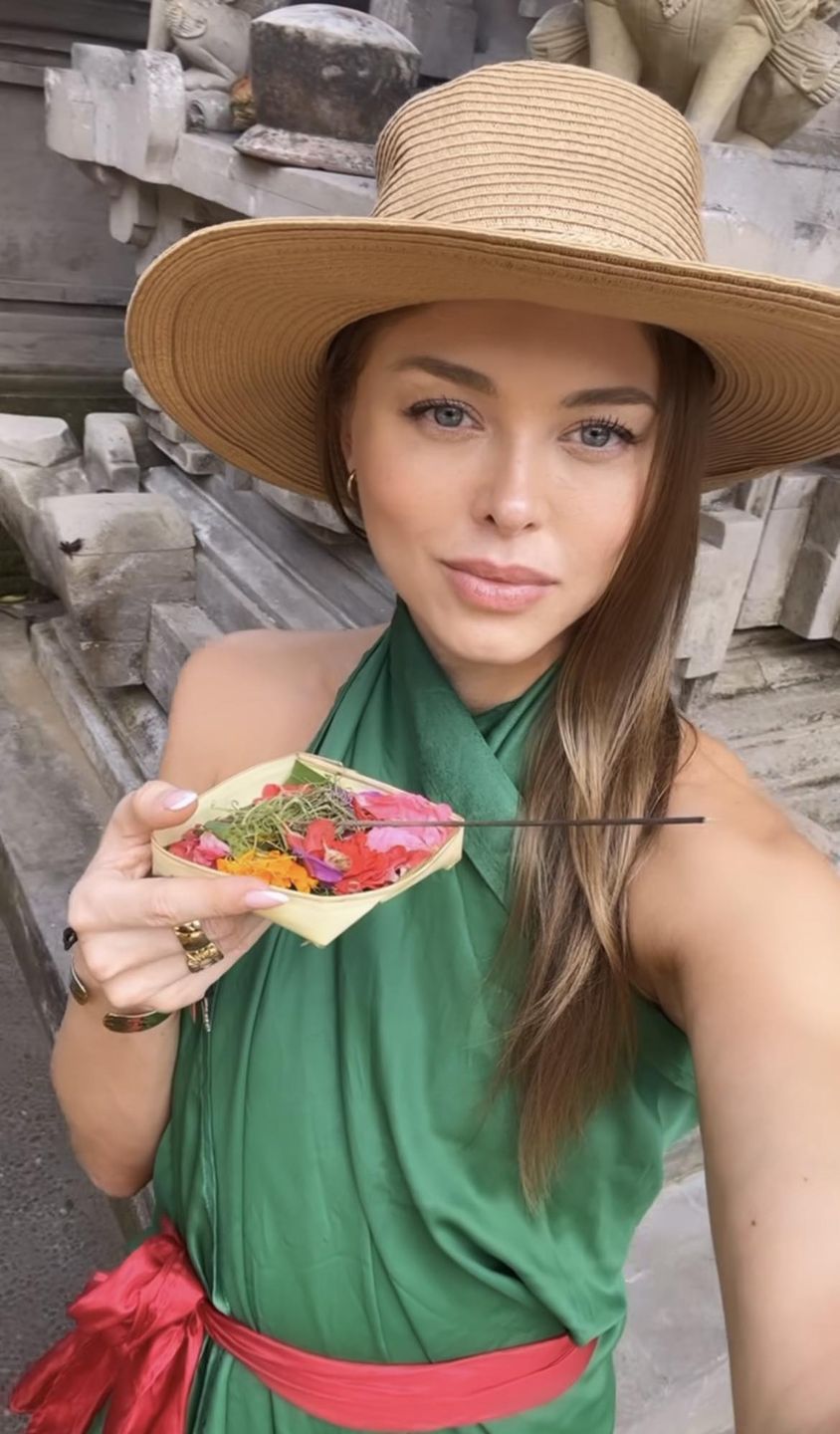 Joanna Opozda wypoczywa na Bali 