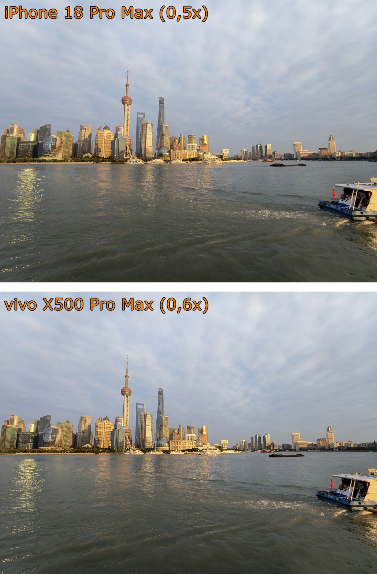 iPhone 18 Pro Max vs vivo X500 Pro Max