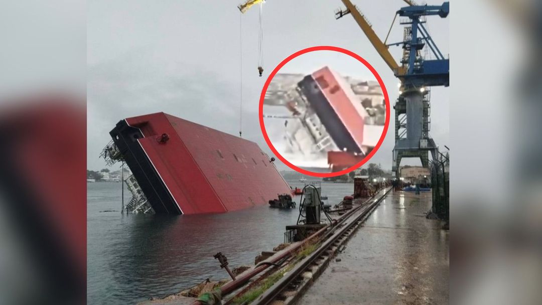 wiadomości,aktualności,WP Wiadomości Kosztowny błąd Rosjan. Moment katastrofy morskiej w Sewastopolu