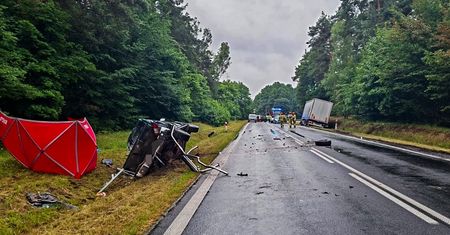 Tragiczny wypadek na DK 11 - AKTUALIZACJA