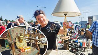 Sandomierz: giełda w pierwszy dzień lata. Duży ruch na zakupach