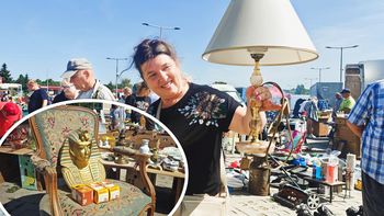 Sandomierz: giełda w pierwszy dzień lata. Duży ruch na zakupach