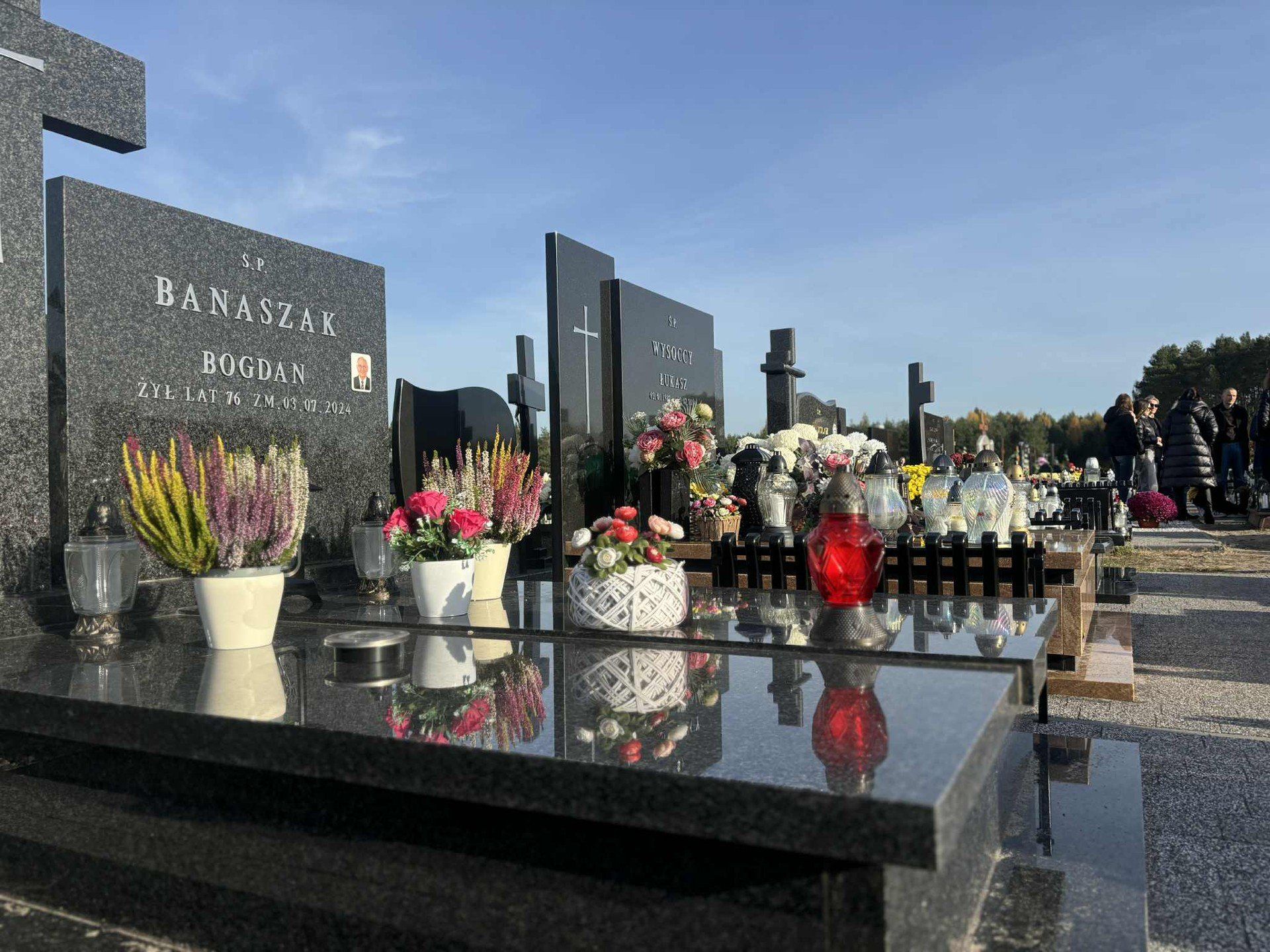 Wszystkich Świętych na cmentarzu komunalnym w Pińczacie.