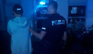 Pijany 15-latek uciekał na motorowerze przed policją