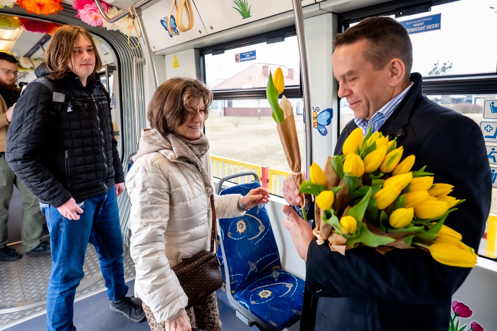 Wiosenny tramwaj