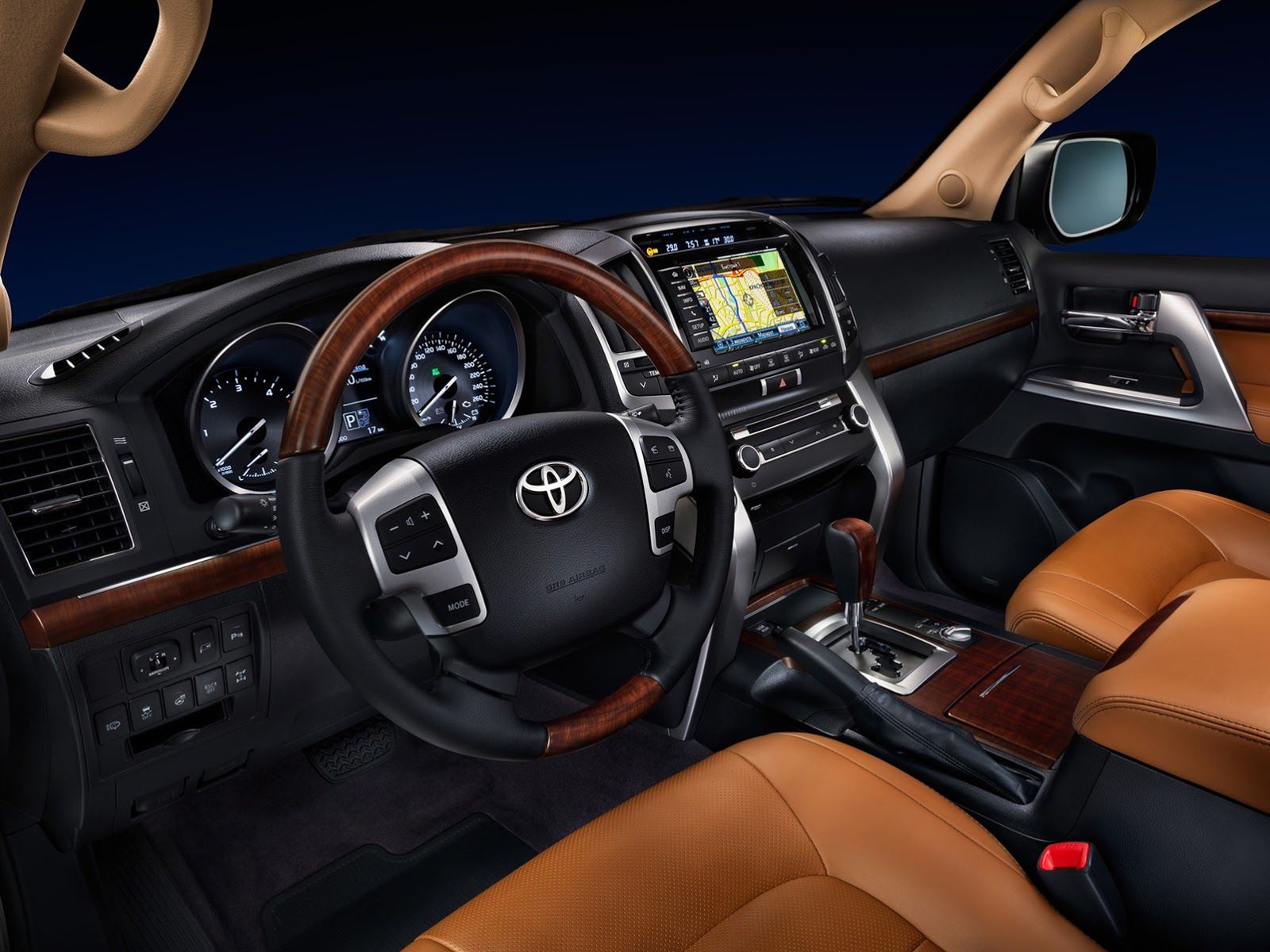 Toyota Land Cruiser V8 200 Brownstone
